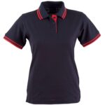 1 294 Womens Contrast Trim True dry Polo Shirt