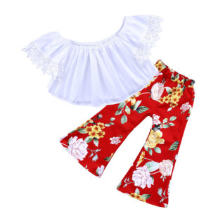 Girl’s Printed Clothing Set