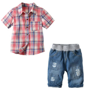 Girl’s and Boy’s Short Clothing Sets