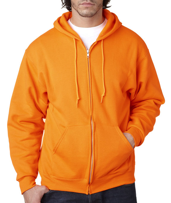 Mens Blended Full Zip Hooded Sweatshirt Hoodie Manufacturer in Bangladesh