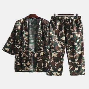 Men’s Camo Thin Pajama Set