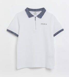 Dye Collar Polo Shirt