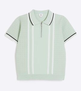 VE Geometric Polo Shirt