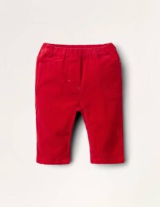 Baby Velvet Pull-On Trousers