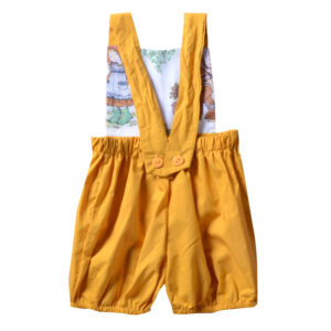 Backless Baby Girls Summer Rompers