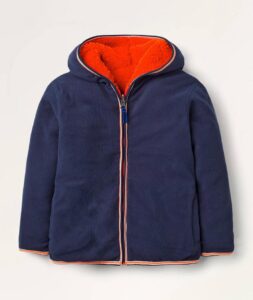 Boys Reversible Zip-Up Hoodie