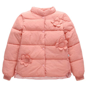 Girls Kids Stand Collar Coat Down Jacket